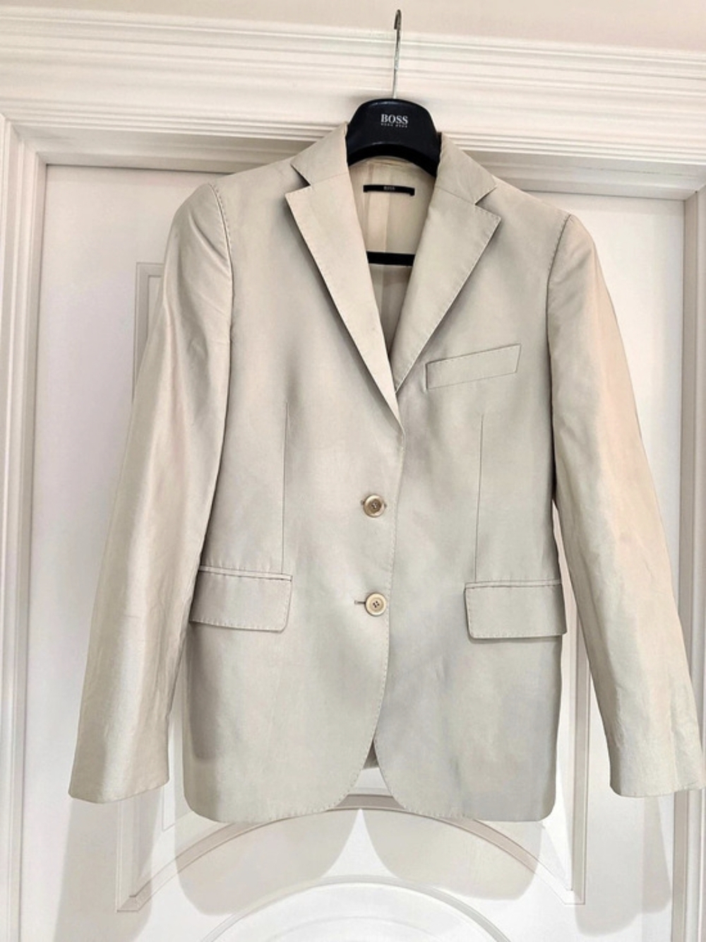 BOSS Cream Blazer Size 8